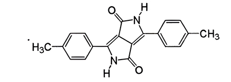 顏料紅272分子結構圖