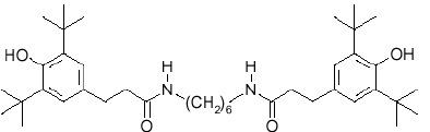 巴斯夫1098抗氧劑分子結構圖